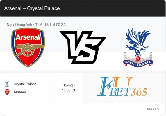 Arsenal vs Crystal Palace