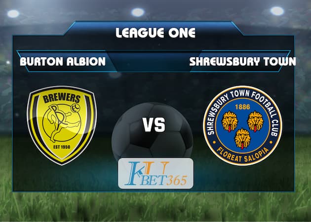 soi kèo Burton Albion vs Shrewsbury Town